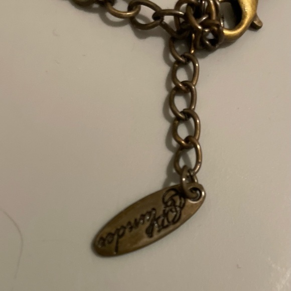 Plunder Design Leaf Necklace and Bracelet Set - Picture 3 of 3